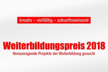 Weiterbildungspreis 2018