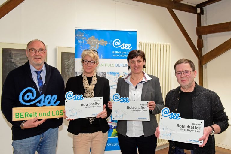 Drei neue Botschafter der Region @see ernannt