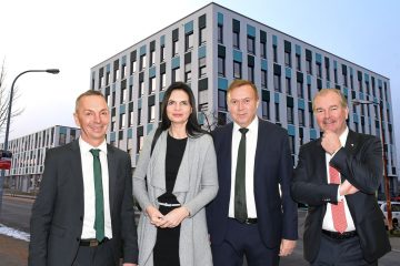 Feierliche Übergabe des neuen Bonava Bürogebäudes