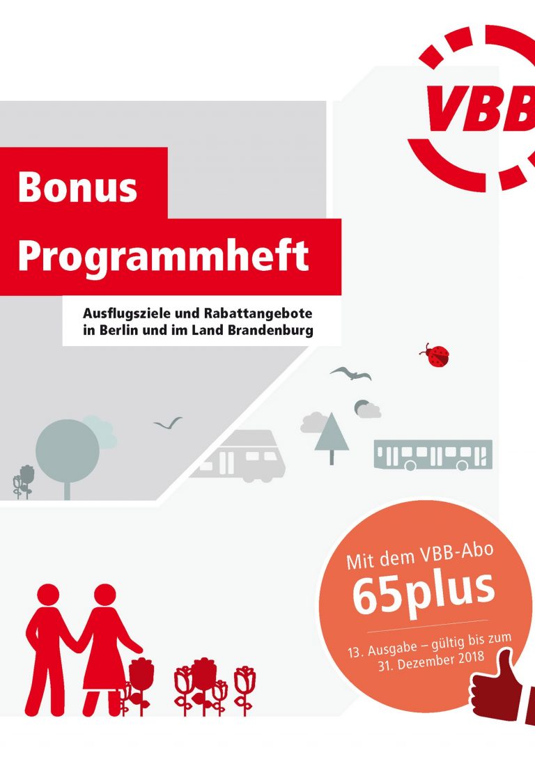Auf Ausflugstour mit Bus und Bahn und VBB-Abo 65plus