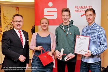 Ehrung der Sieger im Planspiel Börse 2017