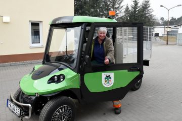 Kommunalservice Fürstenwalde erhält Elektrofahrzeug