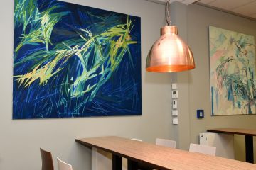 Kunst im Restaurant Liebstöckel am Stern