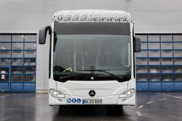 Mercedes-Benz Citaro-Sterne über Berlin