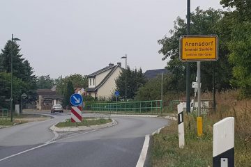 Wiederaufnahme der Bauarbeiten in der Ortsdurchfahrt Arensdorf unter Vollsperrung