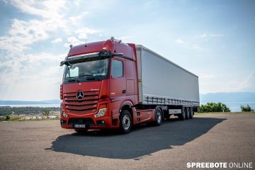 Weltpremiere: der neue Mercedes Benz Actros