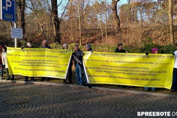 Mahnwache für eine Nachtruhe von 22 bis 6 Uhr