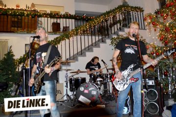 Die Linke Erkner lud zur Weihnachtsfeier