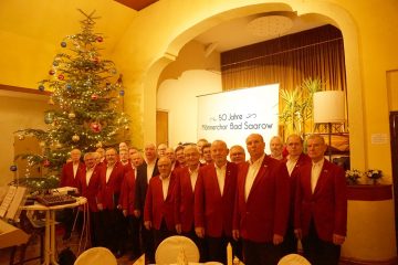 Saarower Männerchor feiert 50-jähriges Jubiläum