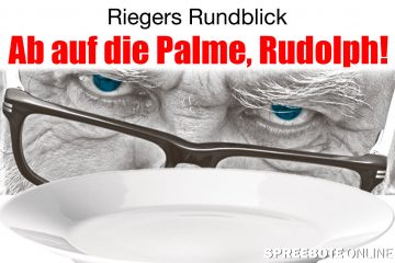 Ab auf die Palme, Rudolph!