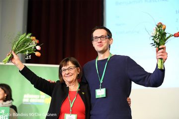 Ska Keller stimmt auf Europa- und Kommunalwahlkampf ein