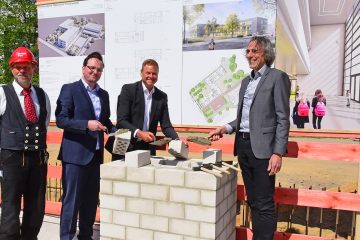 Grundsteinlegung des Schulzentrums Fürstenwalde