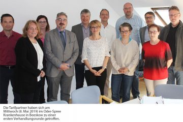 Landkreis Oder-Spree in Tarifverhandlungen