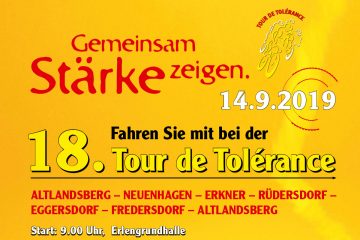 Die Tour de Tolérance macht Station in Erkner