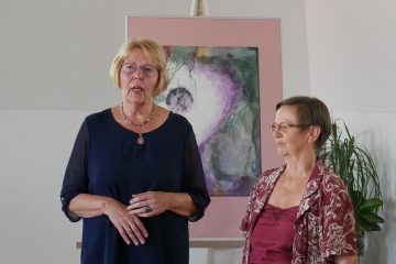 Ausstellungseröffnung mit der Künstlerin Sigrid Münter