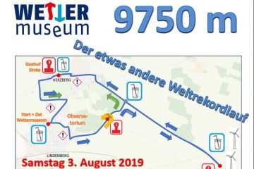 Jubiläumsfest zum Drachenweltrekord startet mit 9.750 m-Lauf