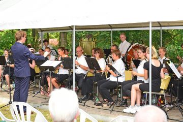 Kurkonzert des 1. Brandenburgischen Garde-Blasmusikkorps