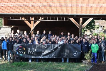 Sozialprojekt „Truck cares“