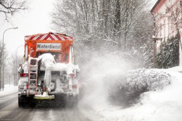 Winterdienst auf 120 Kilometern Kreisstraße