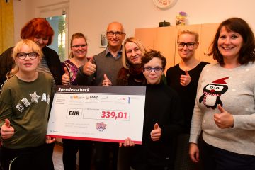 Freie Schulen spenden für den guten Zweck