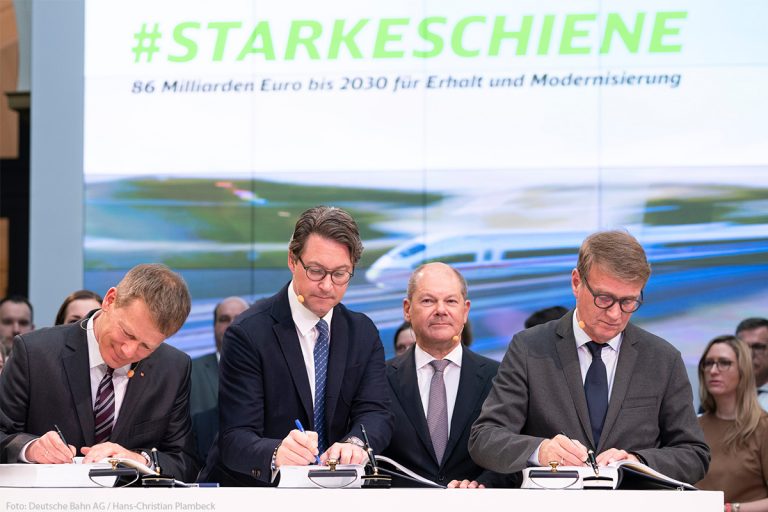 86 Milliarden Euro für Erhalt und Modernisierung