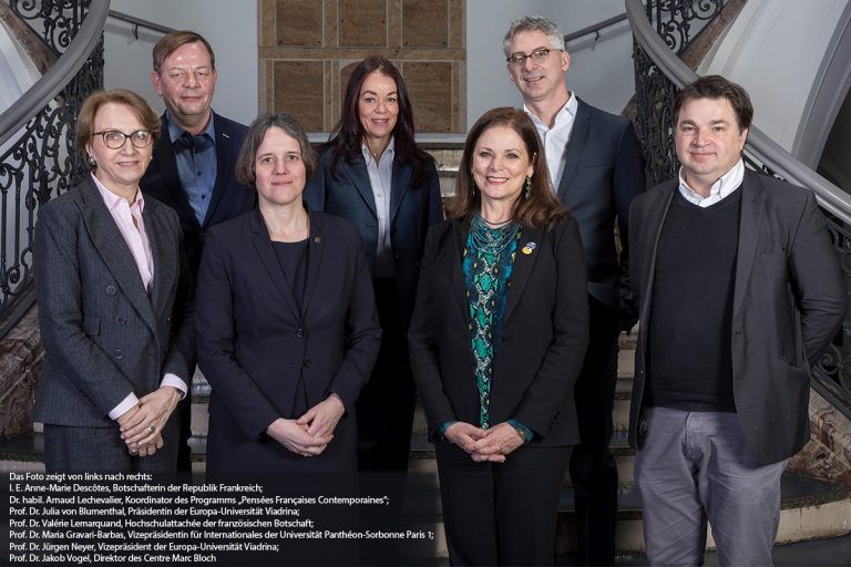 Viadrina & Panthéon-Sorbonne erneuern Partnerschaft