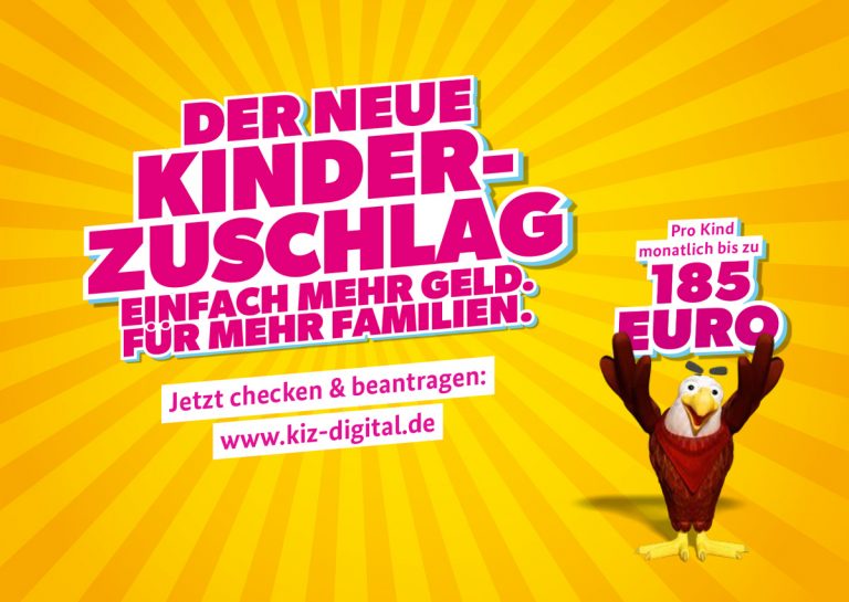 Jetzt online beantragen – mit wenigen Klicks zum Kinderzuschlag