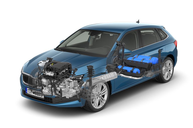 Breite Palette von Erdgasantrieb-Modellen von Skoda