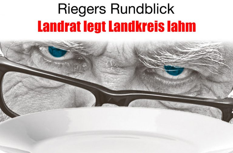 Landrat legt Landkreis lahm