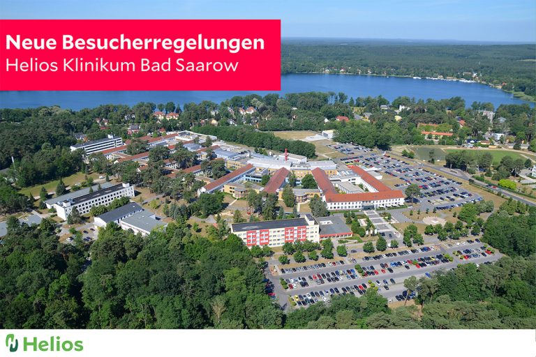 Neue Besucherregelungen im Helios Klinikum Bad Saarow