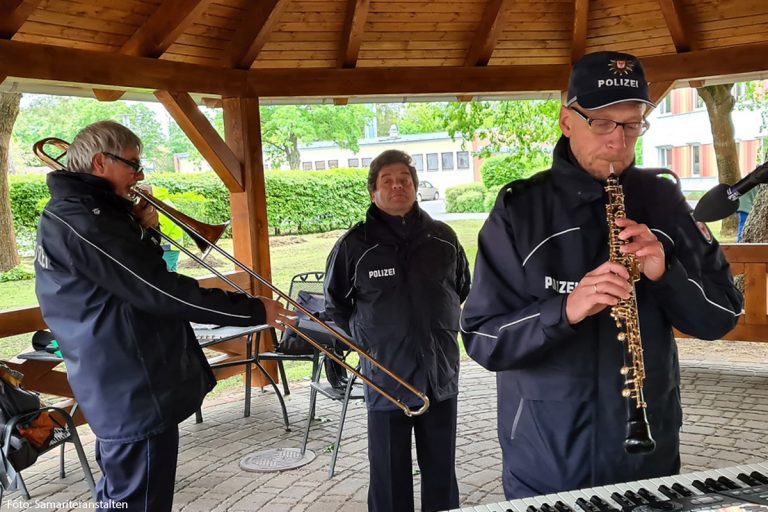 Musikalische Unterstützung für die Samariteranstalten