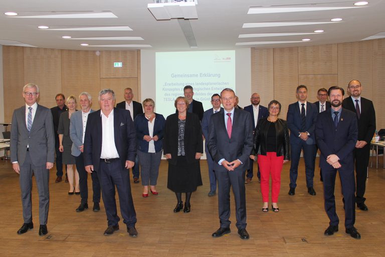 Tesla-Ansiedlung in Grünheide