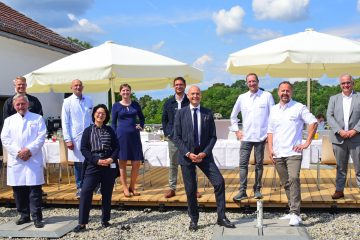 Lunch auf der Dachterrasse