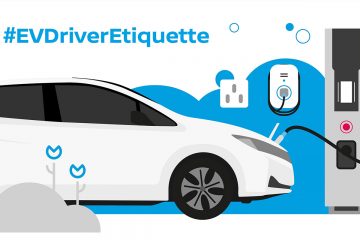 Nissan E-Fahrer-Etikette