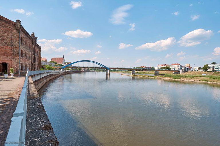 Schiffsfahrt auf der Oder