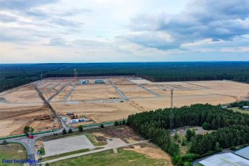 Geänderte Antragsunterlagen für Tesla-Autofabrik