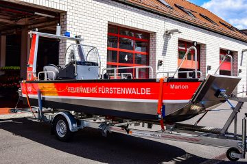 Feuerwehr erhält endlich neues Rettungsboot