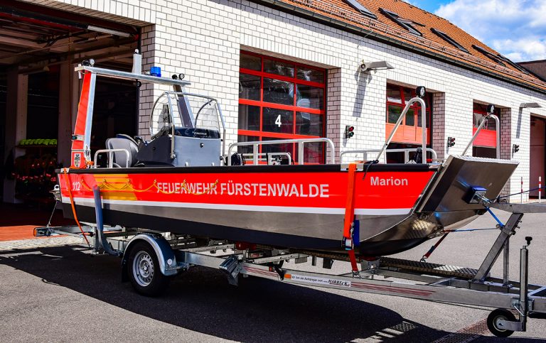 Feuerwehr erhält endlich neues Rettungsboot