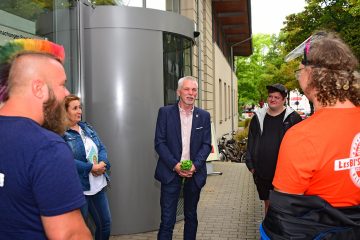 Tourenstopp in Erkner