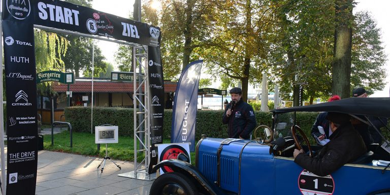 Start & Ziel in Bad Saarow