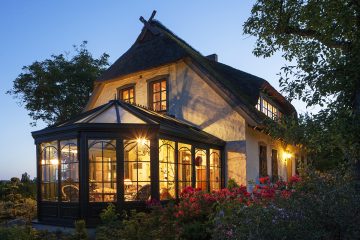 Im Wintergarten Energieverluste minimieren
