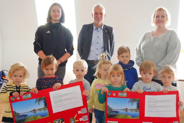 Orgelpfeifen beim Bürgermeister zu Gast