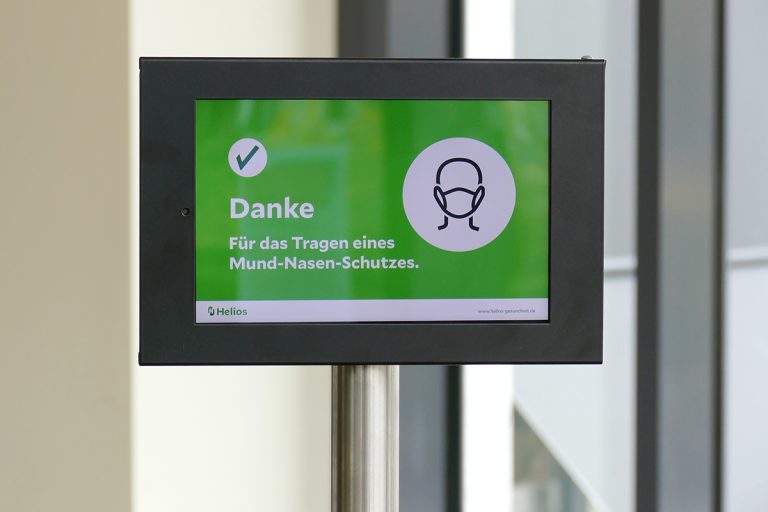 Masken-Scanner im Helios Klinikum Bad Saarow