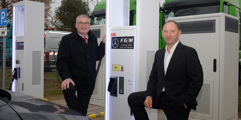 1. Ladepark für Elektrofahrzeuge