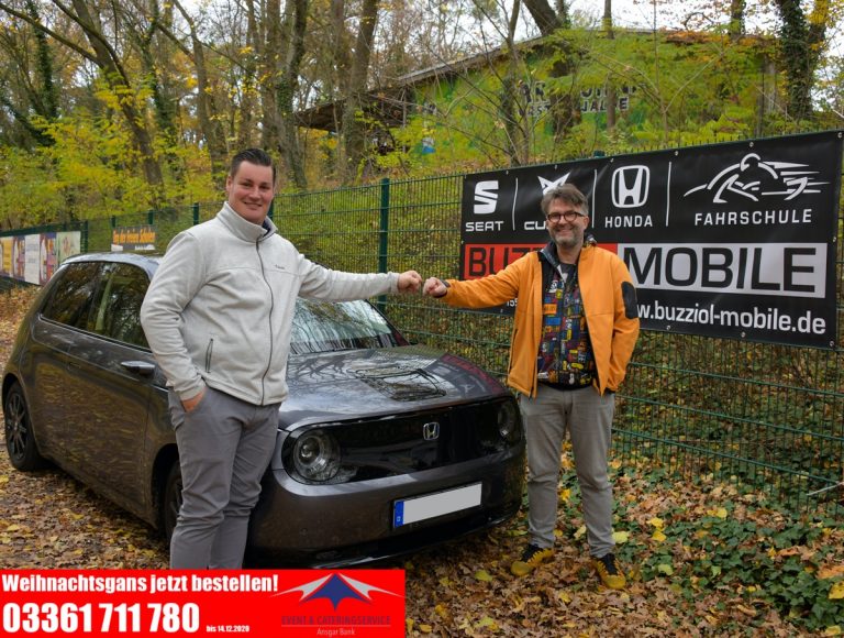 Erster Honda e in Fürstenwalde
