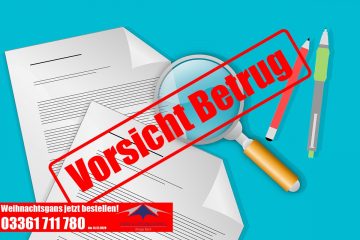 Dreister Betrug über deutsche Konten