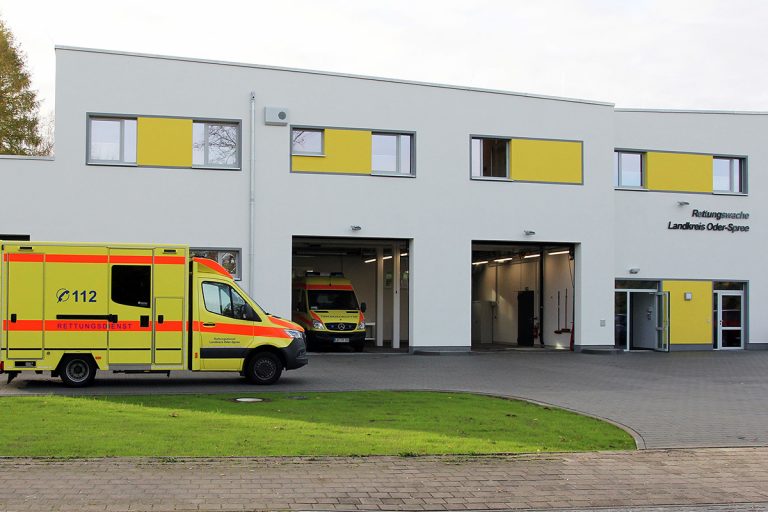 Neue Rettungswache in Brieskow-Finkenheerd