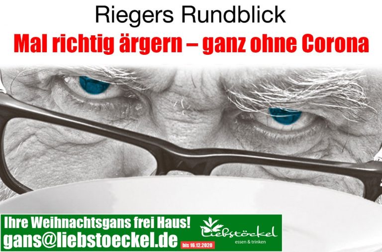 Mal richtig ärgern – ganz ohne Corona