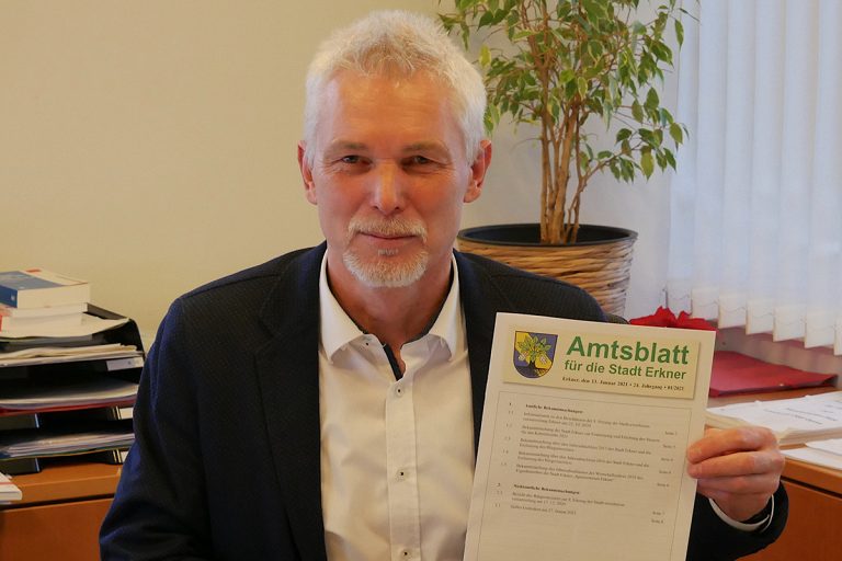 Amtsblatt Erkner wird ausgelegt