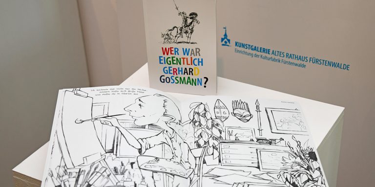 Schülerausstellung zum Wirken von Gerhard Goßmann
